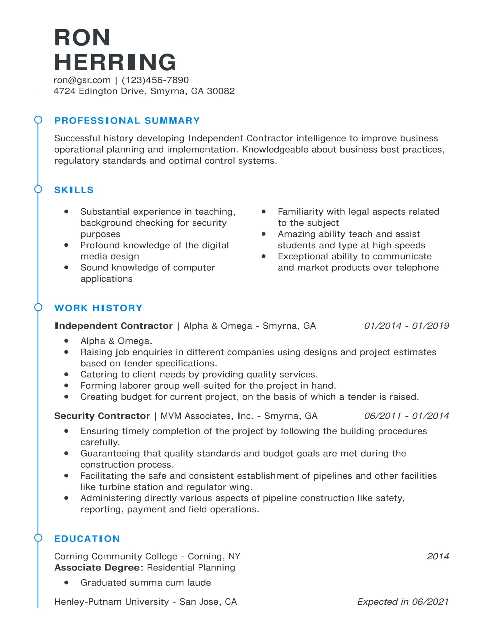 free pages resume templates 2021