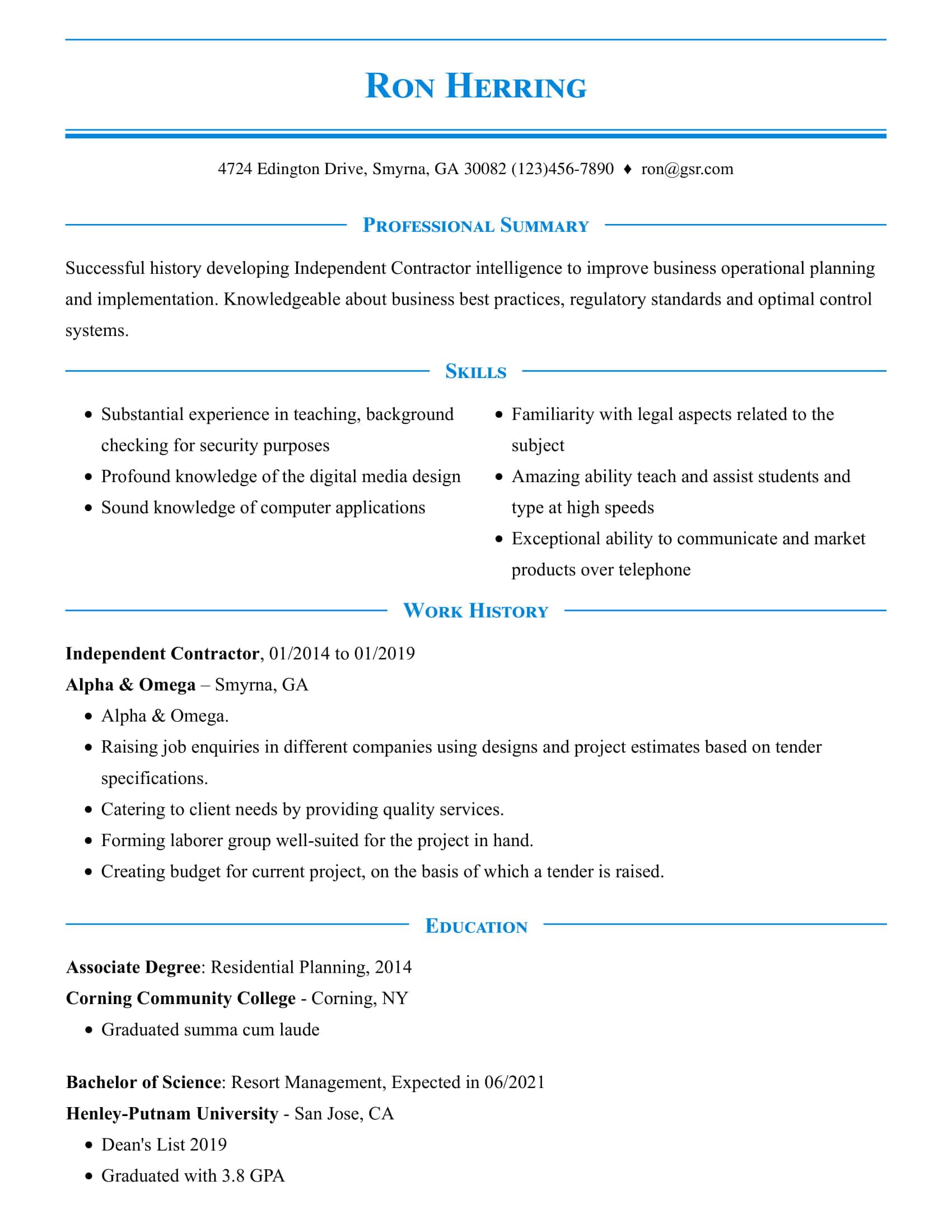 2021 Resume Templates Edit Download In Minutes